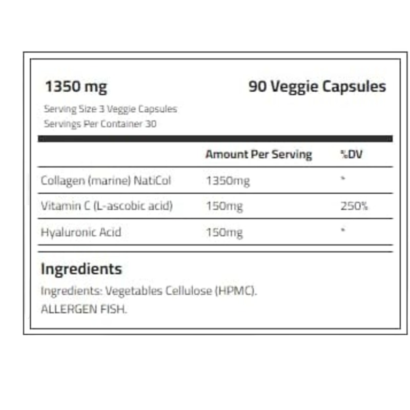 Laperva Marine Collagen 1350mg - 90 Veggie Capsules Best Price in sharjah